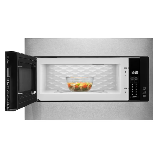 Whirlpool 1.1-cu ft 1000-Watt 29.75-in Built-In Microwave (Stainless Steel), WMT55511KS *HD2509, Retail: $749.00, FINAL PRICE: $469.99 + TAX