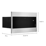 Whirlpool 1.1-cu ft 1000-Watt 29.75-in Built-In Microwave (Stainless Steel), WMT55511KS *HD2509, Retail: $749.00, FINAL PRICE: $469.99 + TAX