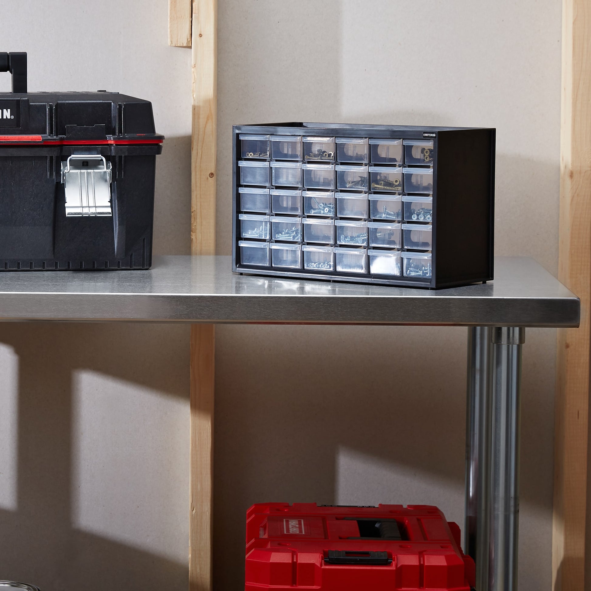 CRAFTSMAN Bin System 30-Compartment Plastic Small Parts Organizer