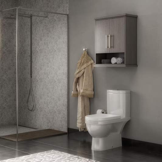 Ellen DeGeneres Greenwell 24-in Cashmere Wall Cabinet, 1656WC-24-247, FINAL PRICE: $49.99 + Tax