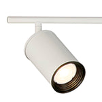 allen + roth Mason 36-in 4 -Light White dimmable GU10 pin base Traditional Track Bar