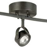 allen + roth Memphis 27-in 3 -Light Black dimmable Integrated Traditional Track Bar
