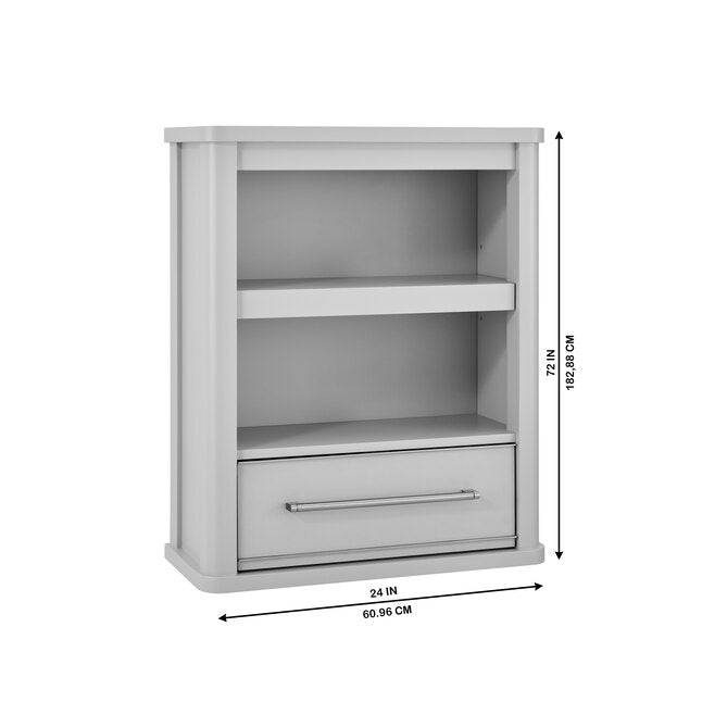 Ellen DeGeneres Lynnmere 24-in Light Gray Wall Cabinet, 1549WC-24-242, FINAL PRICE: $49.99 + Tax