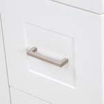 Project Source Series 60-in True White Bathroom Vanity Base Cabinet without Top, R36 VSDB60 *JR2511, Retail: $549.00, FINAL PRICE: $299.99 + TAX