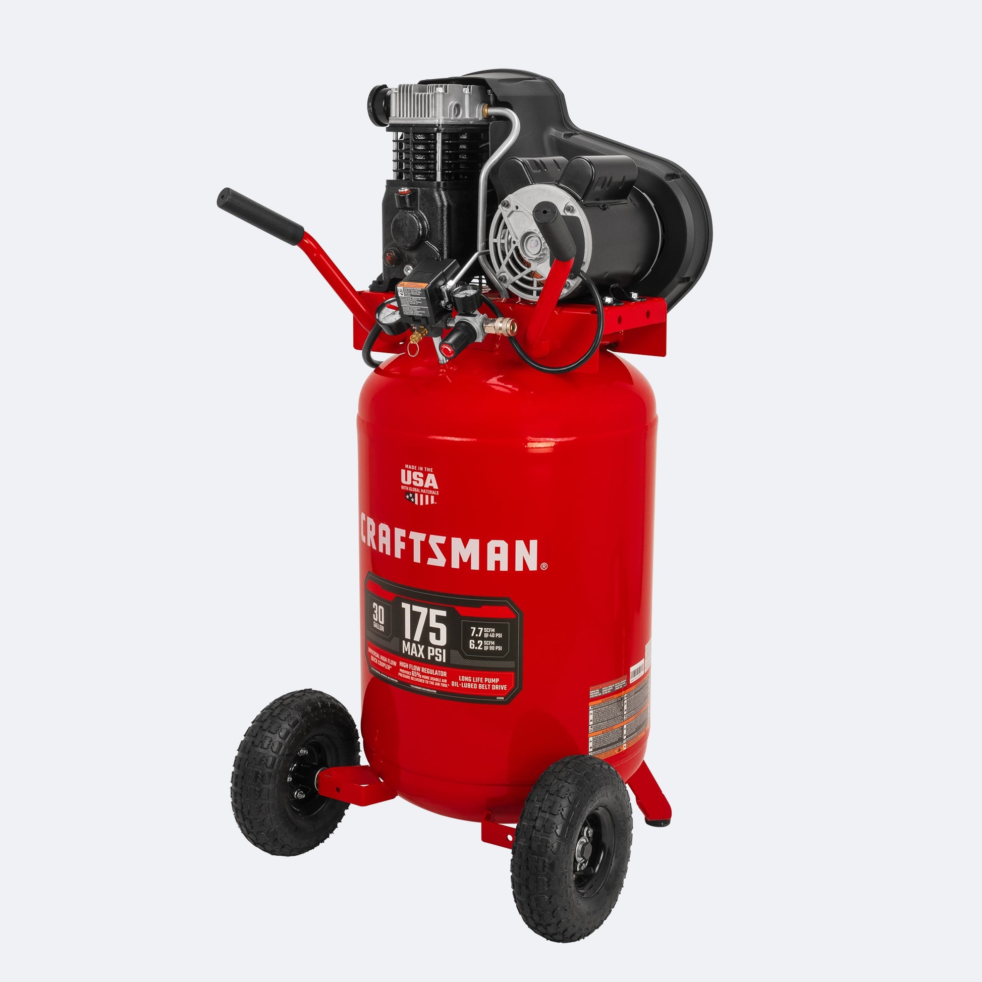 CRAFTSMAN 30-Gallon Portable Electric 175 PSI Vertical Air Compressor