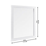 Ellen DeGeneres Greenwell 28-in x 30-in White Oak Mirror, 1656MR-28-241, FINAL PRICE: $49.99 + Tax