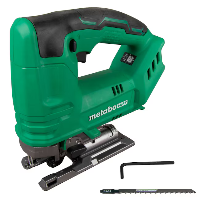 Metabo HPT 18-volt Variable Speed Keyless Cordless Jigsaw (Battery Not Included), CJ 18DA Q4 *HD2507, Retail: $99.00, FINAL PRICE: $49.99 + TAX