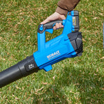 Kobalt 24-volt Cordless Battery String Trimmer and Leaf Blower and Combo Kit 4 Ah (Battery Included) (Charger Included) [FBM-105]