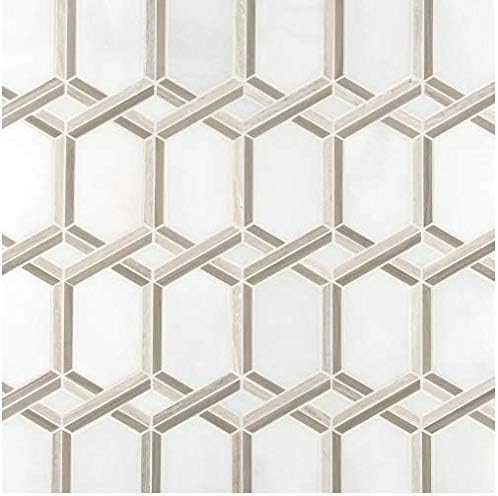 Royal Link 13x12 Mosaic, 10.7sf, 10pcs, 40lbs, FINAL PRICE: $9.99/pc, $99.90/bx  + Tax