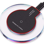 Fantasy Wireless Charger (Black), Compatible with Apple, Google, Samsung, HTC, and All Wireless Charging Cellphones