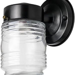 Westinghouse 4 1/2 Inch Black Wall Lantern,  66800