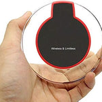 Fantasy Wireless Charger (Black), Compatible with Apple, Google, Samsung, HTC, and All Wireless Charging Cellphones