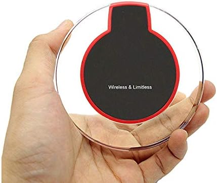 Fantasy Wireless Charger (Black), Compatible with Apple, Google, Samsung, HTC, and All Wireless Charging Cellphones