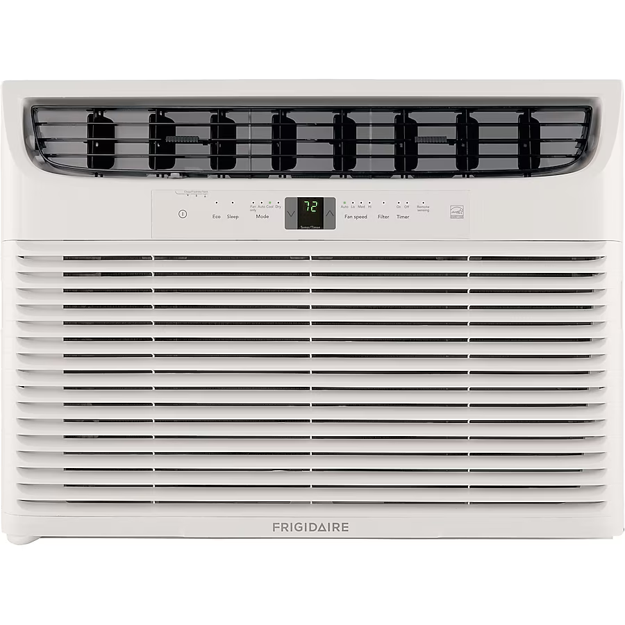 Frigidaire 1020-sq ft Window Air Conditioner with Remote (230-Volt; 18000-BTU), Special Cord, Check Box