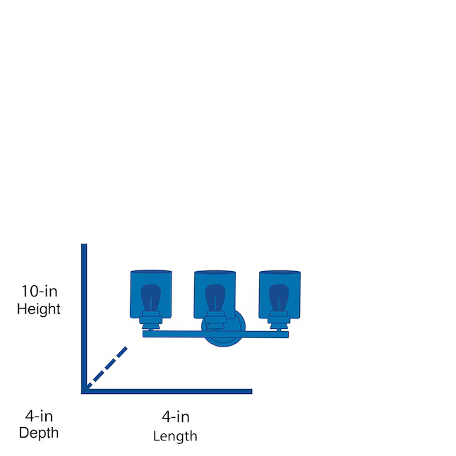 Maxim Lighting Contessa 4-in 3-Light Satin Brass Modern/Contemporary Vanity Light, 22413SWNAB *JR2509, Retail: $358.00, FINAL PRICE: $149.99 + TAX