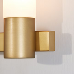 Maxim Lighting Contessa 4-in 3-Light Satin Brass Modern/Contemporary Vanity Light, 22413SWNAB *JR2509, Retail: $358.00, FINAL PRICE: $149.99 + TAX