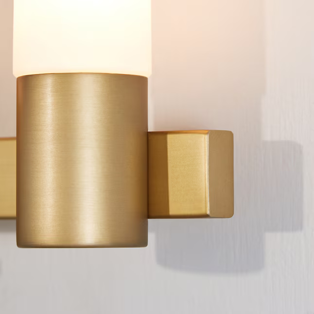 Maxim Lighting Contessa 4-in 3-Light Satin Brass Modern/Contemporary Vanity Light, 22413SWNAB *JR2509, Retail: $358.00, FINAL PRICE: $149.99 + TAX