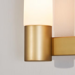 Maxim Lighting Contessa 4-in 3-Light Satin Brass Modern/Contemporary Vanity Light, 22413SWNAB *JR2509, Retail: $358.00, FINAL PRICE: $149.99 + TAX