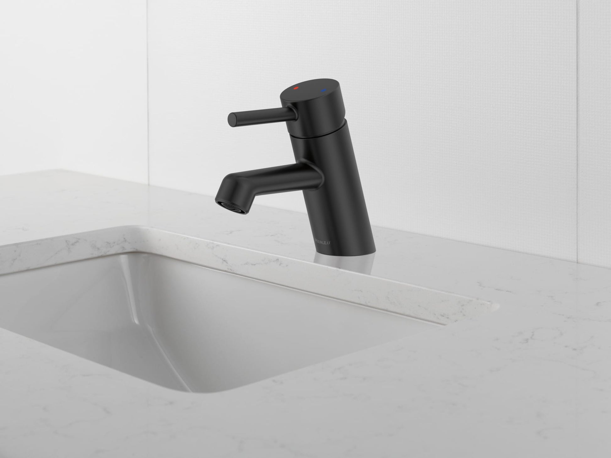 Peerless Precept Single-Handle Bath Faucet in Matte Black, P1547LF-BL, MSRP: $170.91, FINAL PRICE: $69.99 + TAX