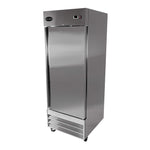 SABA 23-cu ft Commercial Refrigerators Stainless steel -Door Reach-In ( Stainless steel )