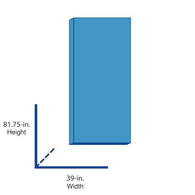 Gatehouse Sunset 36-in x 81-in White Steel Surface Mount Security Door with White Screen, 91827032  #386994 *JR2509, Retail: $389.00, FINAL PRICE: $199.99 + TAX