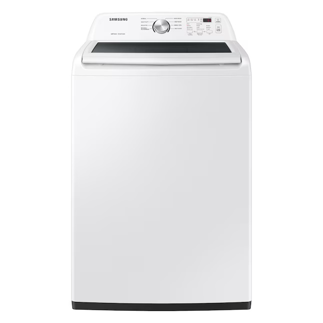Samsung Deep Water Wash 4.4-CU High Efficiency Agitator Medium Top-Load Washer (White), WA44A3205AW *BG, MSRP: $849.00, FINAL PRICE: $439.99 + TAX