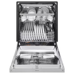 LG 24-in Front Control Built-in Dishwasher With Third Rack (PrintProof Stainless Steel) 48-dBA, LDFN4542S *JR2509, Retail: $1,049.00, FINAL PRICE: $499.99 + TAX