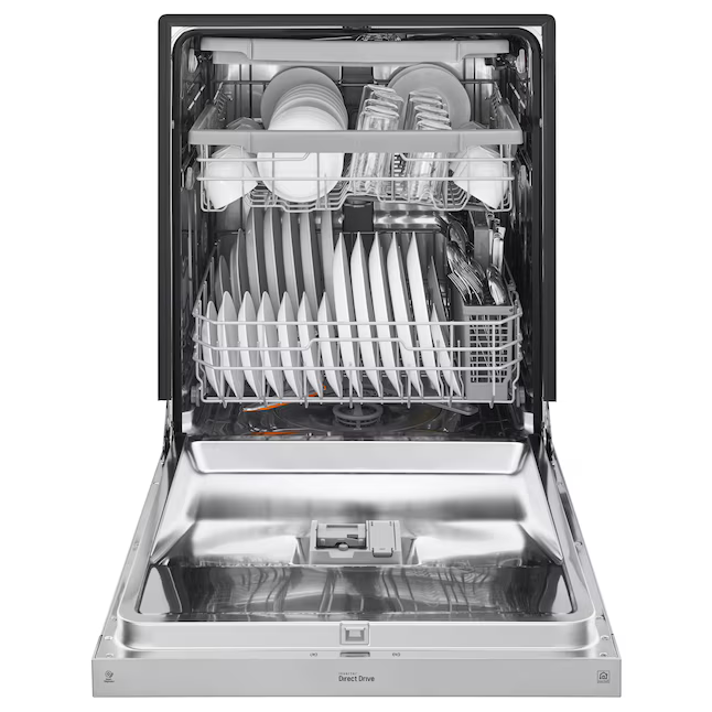 LG 24-in Front Control Built-in Dishwasher With Third Rack (PrintProof Stainless Steel) 48-dBA, LDFN4542S *JR2509, Retail: $1,049.00, FINAL PRICE: $499.99 + TAX