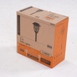 Portfolio 4 -Pack 5 -Lumens Black Solar LED Outdoor Path Light Kit ( 3000-K ), RETAIL: $17.98, FINAL PRICE: $9.99 + TAX