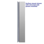 Alpine Reserve 15-in x 26-in Fog Free Surface/Recessed Mount Silver Mirrored Square Soft Close Medicine Cabinet, 2550864 *HD2509, Retail: $149.00, FINAL PRICE: $ + TAX