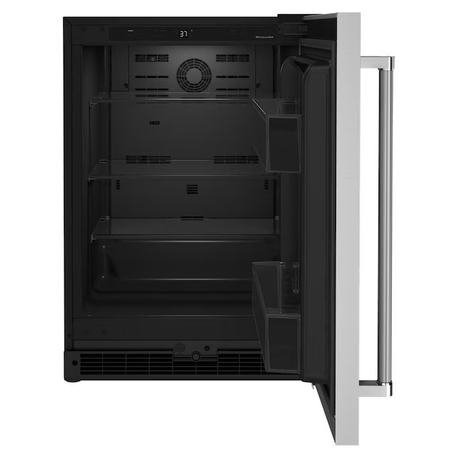 KitchenAid 5-cu ft Built-In Mini Fridge (Black Cabinet/Stainless Door), KURR114KSB/00 *JR2510, Retail: $2,649.00, FINAL PRICE: $1,499.99 + TAX