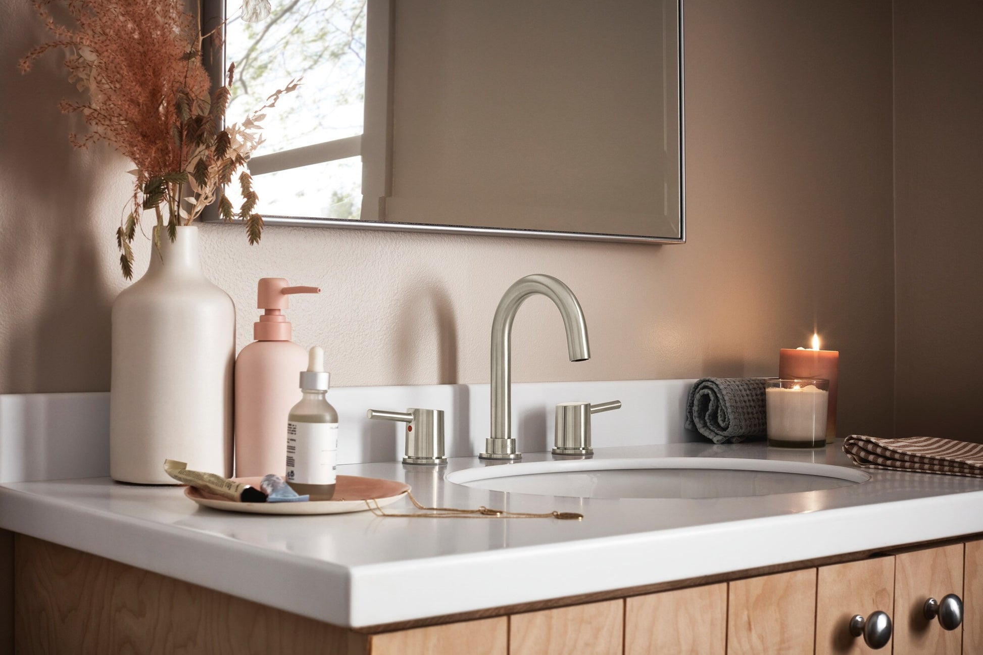 Precept Two Handle Widespread Bath Faucet