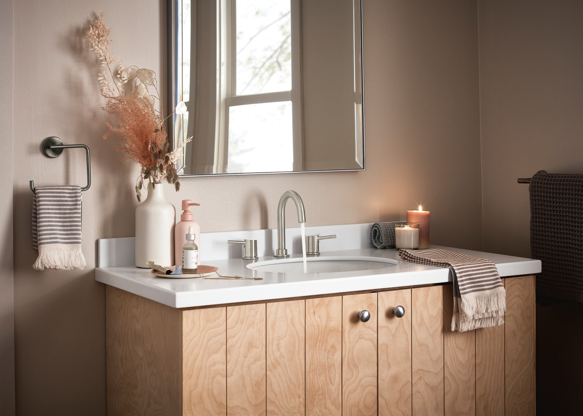 Precept Two Handle Widespread Bath Faucet
