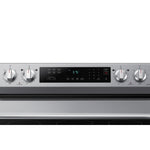 Samsung 30-in Glass Top 5 burners 6.3-cu ft Freestanding Electric Range ( Stainless Steel )
