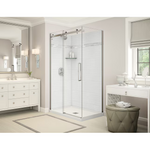 MAAX Utile 48-in W x 1.12-in D x 80.88 H Origin Arctik 1-Piece Direct to Stud Alcove Shower Back Wall Panel, 103411-300-524-800  #805758 *JR2509, Retail: $1,076.00, FINAL PRICE: $ + TAX