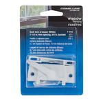 Prime-Line 2-1/8-in Vinyl Left and Right Tilt Latch Set, F 2744 *HD2509, Retail: $7.64, FINAL PRICE: $1.99 + TAX