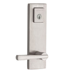 Exterior Single-Cylinder Deadbolt and Keyed Entry Door Handleset ft. SmartKey Security