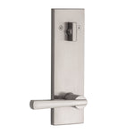 Exterior Single-Cylinder Deadbolt and Keyed Entry Door Handleset ft. SmartKey Security