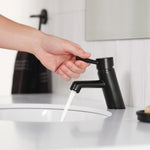 Peerless Precept Single-Handle Bath Faucet in Matte Black, P1547LF-BL, MSRP: $170.91, FINAL PRICE: $69.99 + TAX