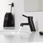 Peerless Precept Single-Handle Bath Faucet in Matte Black, P1547LF-BL, MSRP: $170.91, FINAL PRICE: $69.99 + TAX