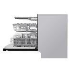 LG 24-in Front Control Built-in Dishwasher ( Black ) With Third Rack, QuadWash and Dynamic Dry , 48-Decibel
