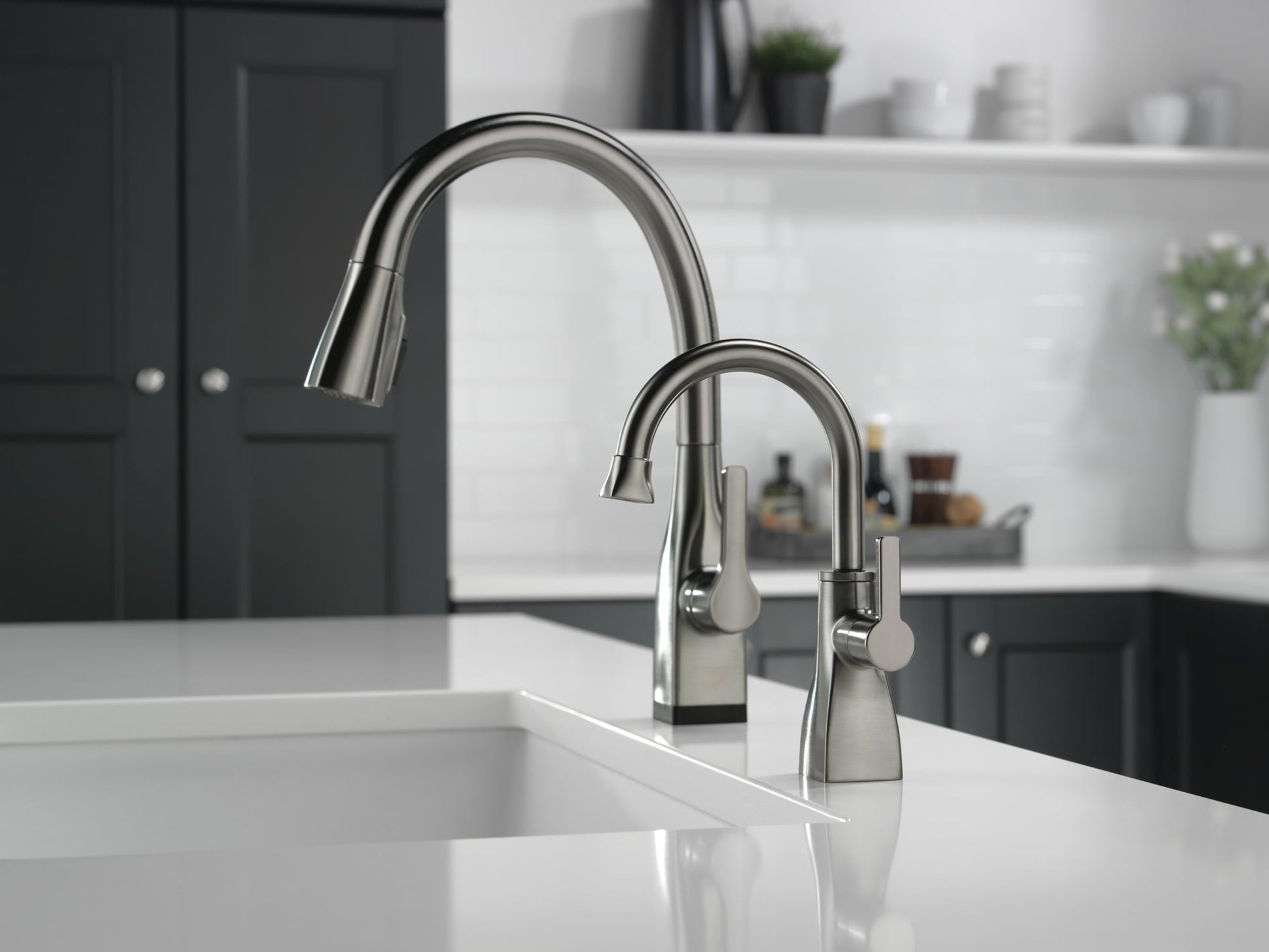 Delta Black Stainless Deck-mount Cold Water Dispenser
