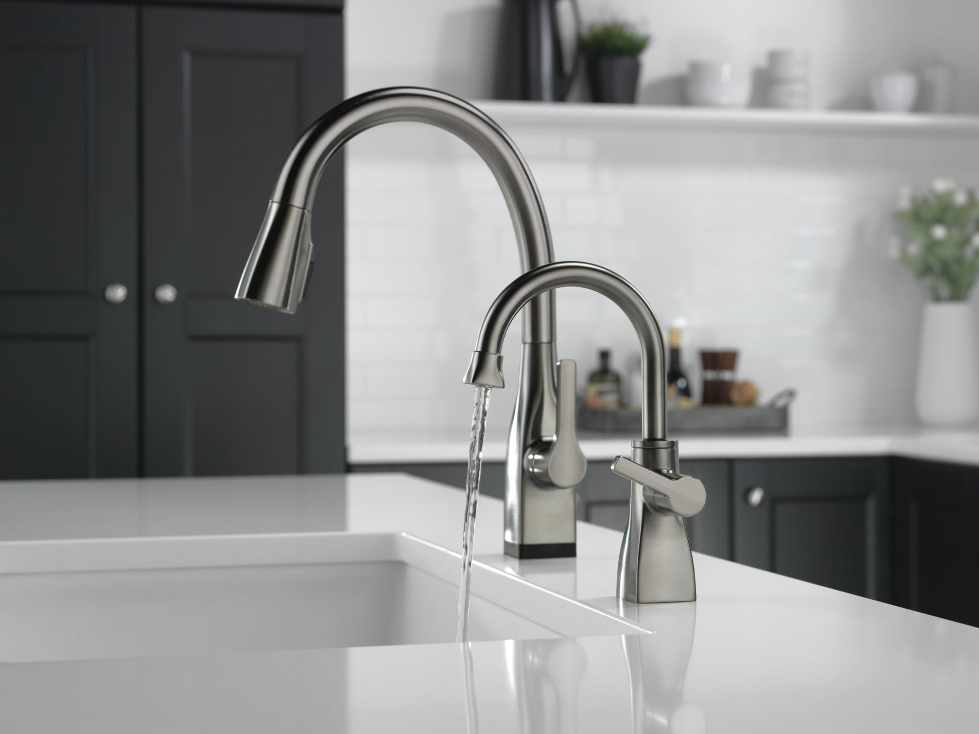 Delta Black Stainless Deck-mount Cold Water Dispenser