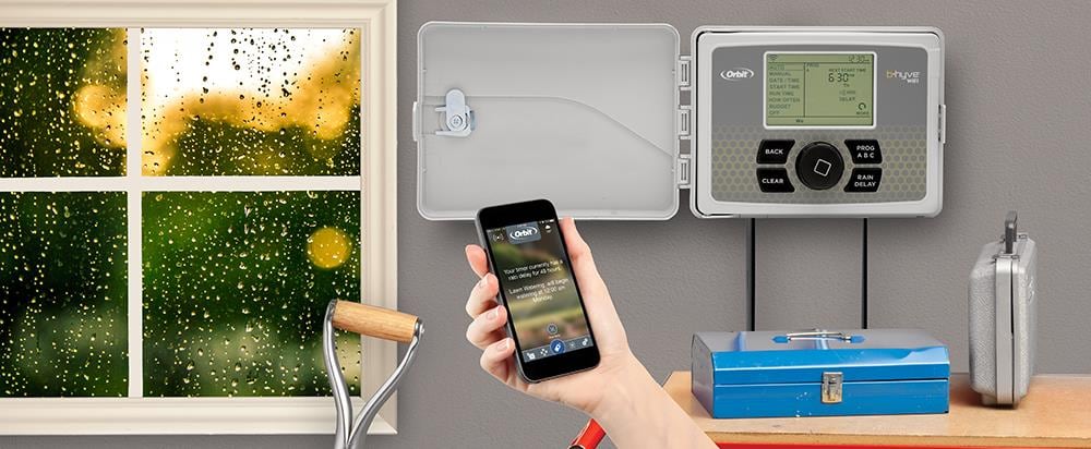 Orbit 6 -Station Digital Wi-Fi Compatible Indoor/Outdoor Smart Compatible Irrigation Timer
