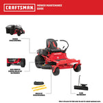 CRAFTSMAN Z5200 42-in 20 -HP V-twin Gas Zero-turn riding lawn mower