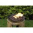 Foremost Aftergow 16-in W 30000 Maximum BTUs Composite Round Portable Liquid propane Fire column, #F200136-A1  *JR2211, MSRP: $238.00, FINAL PRICE: $149.00 + TAX