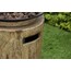 Foremost Aftergow 16-in W 30000 Maximum BTUs Composite Round Portable Liquid propane Fire column, #F200136-A1  *JR2211, MSRP: $238.00, FINAL PRICE: $149.00 + TAX