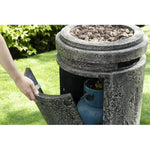 Foremost  Afterglow 18-in W 30000-BTU Charcoal Portable Composite Propane Gas Fire Column, F200134-A1 *JR2211 [FB190], MSRP: $248.00, Final Price: $159.00 + Tax