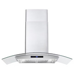 Cosmo 36-in Ducted 380-CFM Stainless Steel Wall-Mounted Range Hood, COS-668WRCS90 *JR2510, Retail: $389.99, FINAL PRICE: $209.99 + TAX