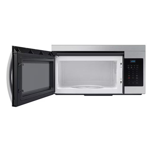 Samsung 1.6-cu ft 300-CFM Over-the-Range Microwave (Stainless Steel), ME16A4021AS *BG, MSRP: $289.00, FINAL PRICE: $159.99 + TAX